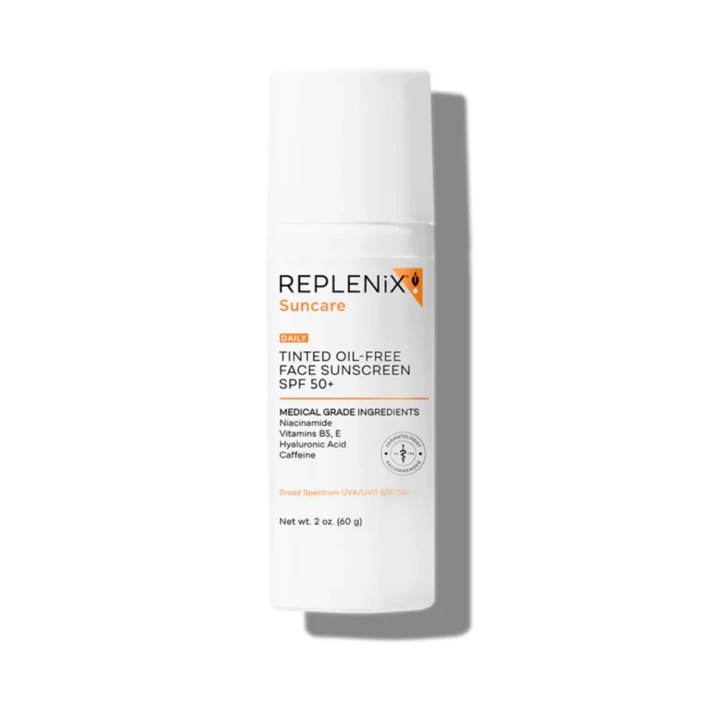 Replenix Tinted Oil-Free Face Sunscreen SPF 50+