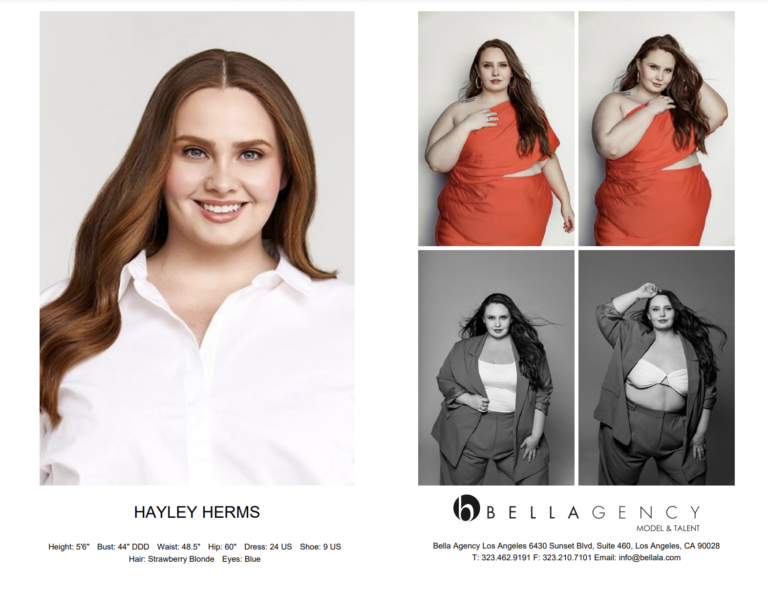 How to Make a Comp Card for Plus Size Models - How To Become A Plus ...